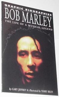 Graphic Biographies Bob Marley TP Rosen Gary Jeffrey and Terry Riley