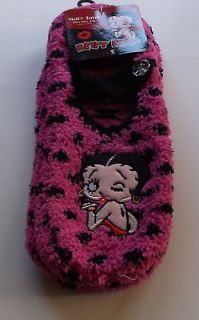 BETTY BOOP WOMENS MARY JANE SLIPPERS   SIZE 4 10