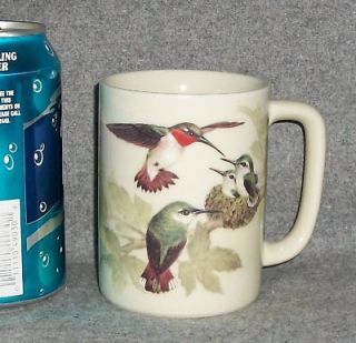 OTAGIRI Ceramic HUMMINGBIRD Bird FAMILY Cup MUG Gibson