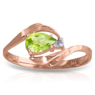 Pear Shape Gemstone Diamond 14K. Solid Gold Ring sz 6.5 Sizeable