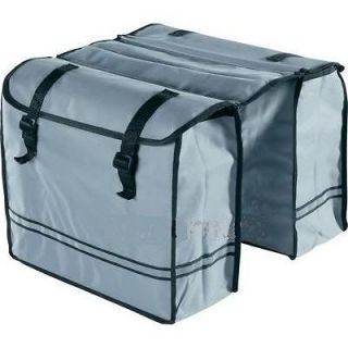 Bicycle Cycle Panniers Twin Bike Bags Large Double Sided