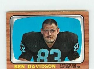 1966 Topps #108 Ben Davidson EX+ *28