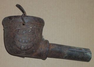Antique Primitive HAND PUMP WATER PIPE (directs water to tank) BPC
