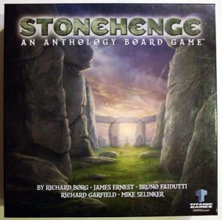 Titanic Games Stonehenge An Anthology Board Game NEW IN BOX