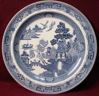 WEDGWOOD china WILLOW Blue pattern SALAD PLATE