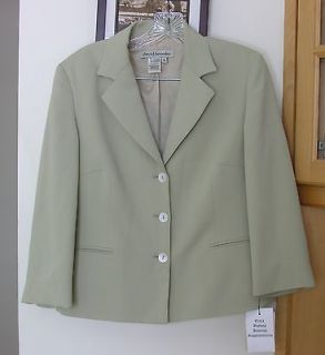 nwt $ 178 00 david brooks avocado blazer sz 4