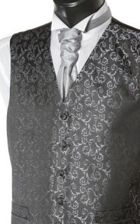 tuxedo vest grey in Mens Formal Occasion