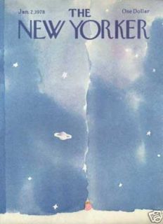 New Yorker COVER   01/02/1978   Stage Curtains   BLECHMAN
