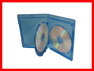 VIVA ELITE Hold 3 Discs Blu Ray replacement case 5 Pack (3 Tray