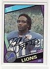 1983 Topps Detroit Lions Set BILLY SIMS ED MURRAY 