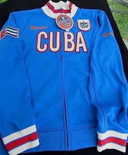 Cuba Jacket Man Size XL New Blue Mondetta Since 1986