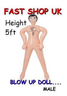 Blow Up Doll Man Hen Party Inoffensive SMIFFYS NEW girls night