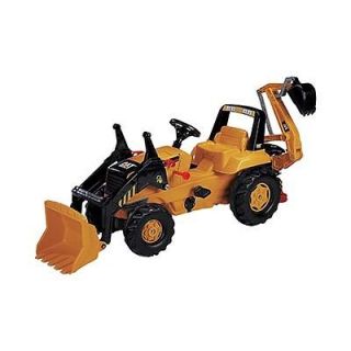 CAT Backhoe Ride on Toy Tractor For The Sandbox   NEW