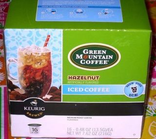 Newly listed GREEN MOUNTAIN HAZELNUT ICED COFFEE 16 K CUPS 