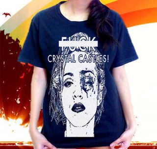 Crystal Castles Logo punk rock Blink 182 Band The Kills T SHIRT Sz.S,M