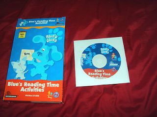 BLUES CLUES PC & MAC Blues Reading, Art & Learning Time Activities