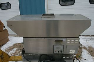 MM14 Electric Counter Conveyor Pizza Oven with Exhaust Hood 
