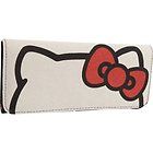 BLOOMINGDALES Black Bow Trifold Wallet