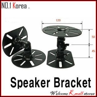 Steel 2pcs Black Wall Ceiling bmb Speaker Mounts Brackets korea K