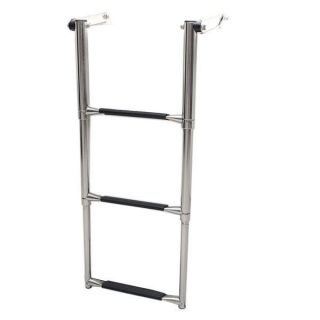 DIVE N DOG L 3 12 D EXT 3 STEP TELESCOPING BOAT LADDER