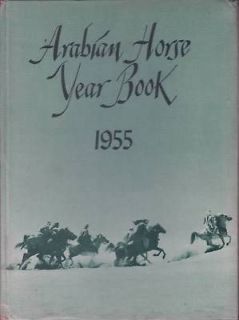 ARABIAN HORSE YEARBOOK 1955 book arab show photos