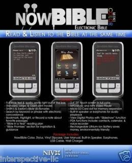 NKJV Mini NowBible Electronic Bible Audio/Visual, Now