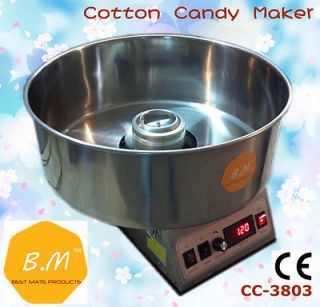 Cotton Candy Floss Maker Machine Electric Commercial Party Store Booth
