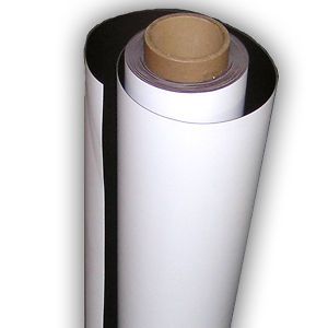 Roll of White Blank Magnet 24wide x 5 long $11.99