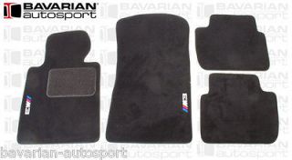 OEM BMW Floor Mats   with M3 Logo   Anthracite   BMW E46 M3 Coupe