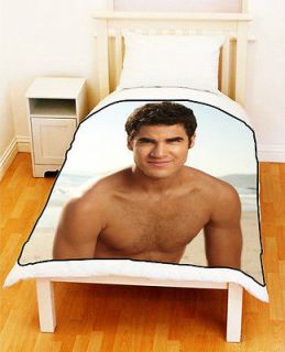 DARREN CRISS Blaine Anderson Fleece Blanket Bed Throw Brand New Gift