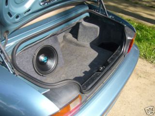Custom Subwoofer enclosure trunk box for BMW Z3 10 sub