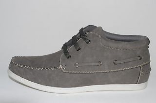 New Delli Aldo Casual Chukka Boots Grey Boat Shoes 506 Men`s Size Vtg