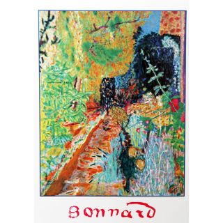 Rare Bonnard Poster   Vintage Pomegranate OOP