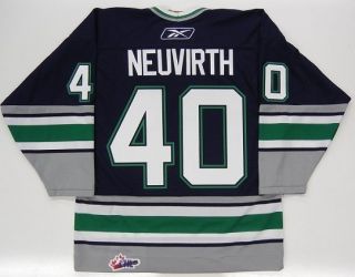 MICHAL NEUVIRTH PLYMOUTH WHALERS RBK OHL JERSEY WASHINGTON CAPITALS