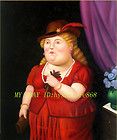 BOTERO FERNANDO ABSTRACT OIL PAINTING CANVAS ART OIL