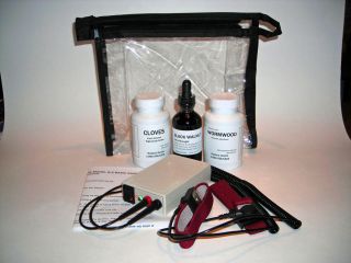 Dr Hulda Clark Zapper Model B 5   with Parasite Cleanse Kit