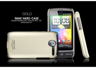 Imak Hard Cover Back Case + LCD Film for HTC Desire G7 A8181   Lt