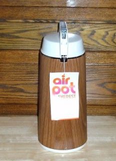 AIR POT COFFEE THERMOS,INSULA TED,COMMERCIAL /HOME,EVEREST, JAPAN,NEW