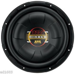 10 Low Profile Subwoofer Total Power 800 Watts RMS Power 400 Watts