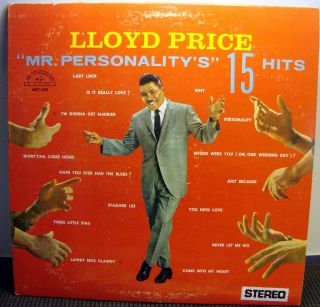 LLOYD PRICE MR PERSONALITYS 15 HITS RARE STEREO 1960 HEAR IT