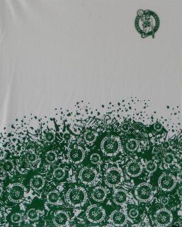 Boston Celtics UNK White / Green Short Sleeves T Shirt Size Large NBA