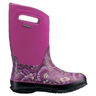 Bogs kids 52504 cl hi tuscany violets rubber gum all season insulate