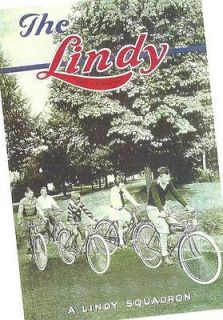 classic 1920s Shelby  THE LINDY  CATALOG copy antique bike bicycles