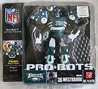 Robot Action Figure Brian Westbrook 36 Eagles Football Team Toy