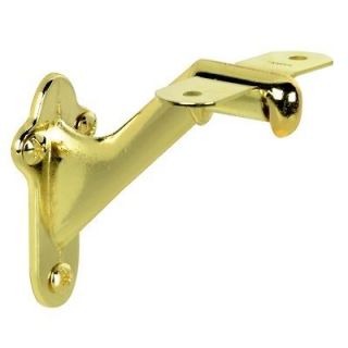 antique brass handrail brackets