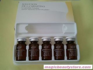 Carnitine Solution Mesotherapy 5 Vials x 10ml. 100% sterilized