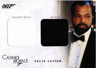 James BOND 007 in Motion Costume Card, Felix Leiter, DC04, 273/1200