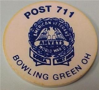 AMVETS POST 711 TUIT BOWLING GREEN,OH TOKEN 5205C