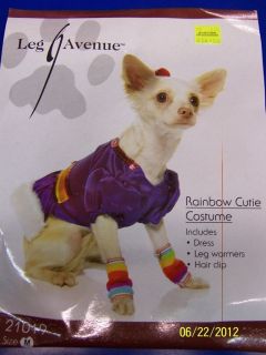Rainbow Cutie Brite Blue Cute Dress Up Halloween Pet Dog Cat Costume
