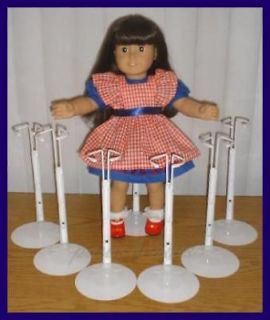 White Kaiser 2601 Doll Stands for AMERICAN GIRL